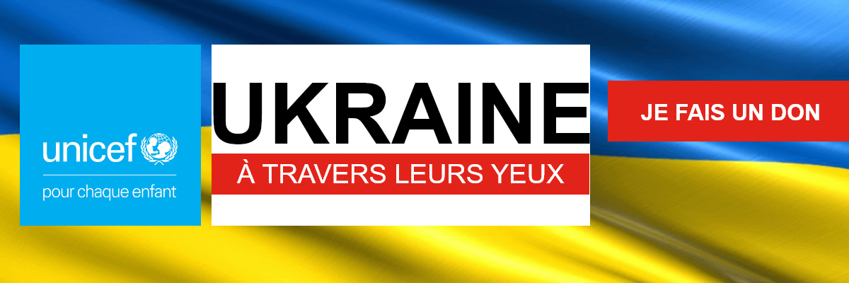 Soutenons l'Ukraine avec l'UNICEF